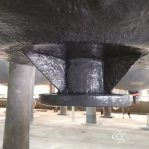 Fabricação e instalação de flange em fibra de vidro