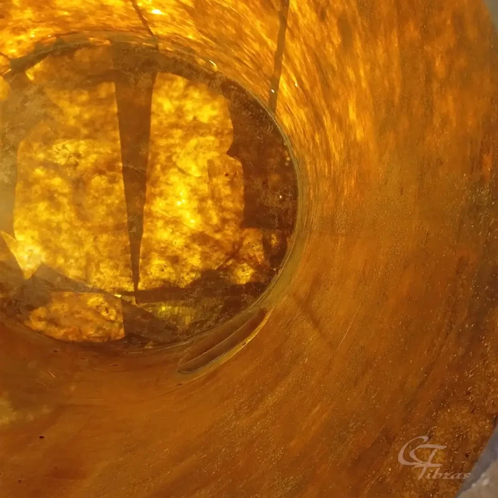 Limpeza interna de tanque de fibra de vidro
